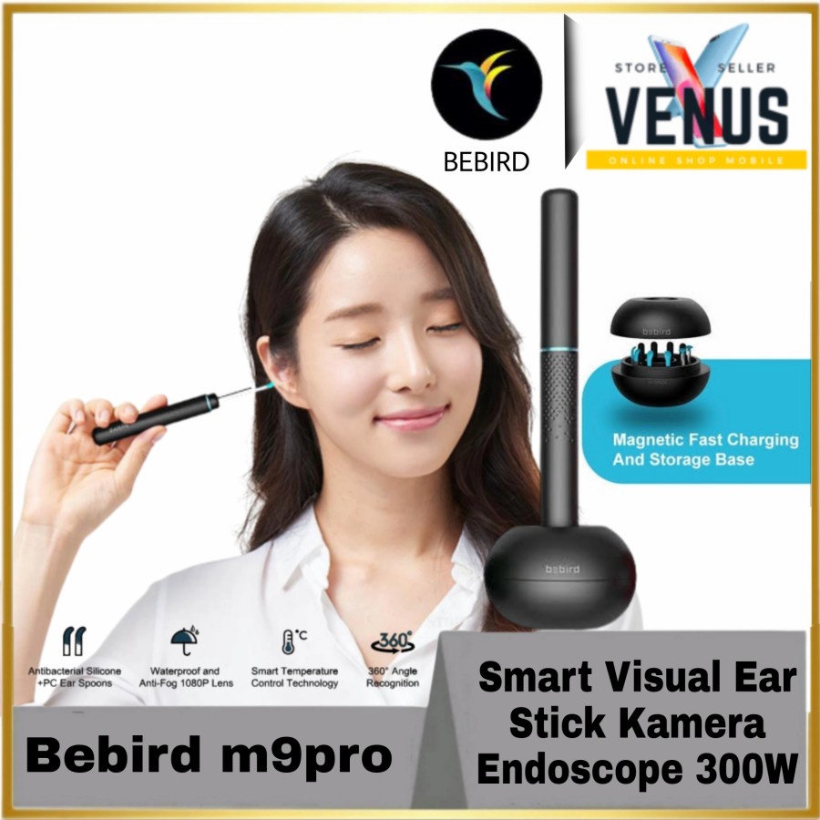 Bebird m9 Pro / r1 Ear Stick Kamera Endoscope 300W - Be Bird Korek Kuping