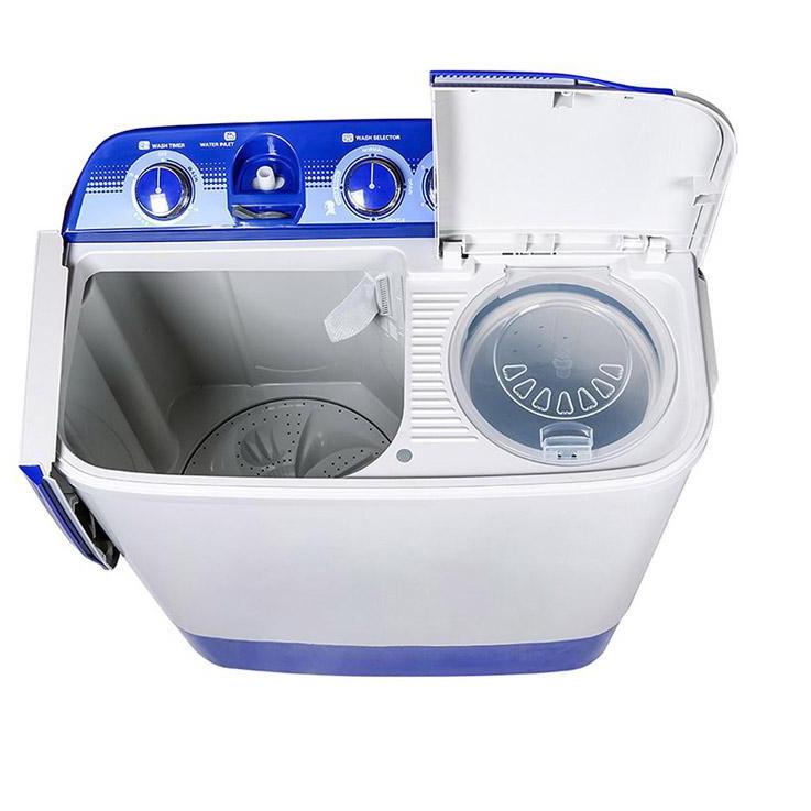 Dijual--Mesin Cuci 2 Tabung AQUA Sanyo AQW 781 XT 7.5 KG Cuci Dan pengering Hijab Series