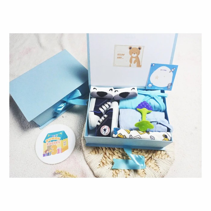 

[ COD ] Hampers baby boy kimono kado bayi laki