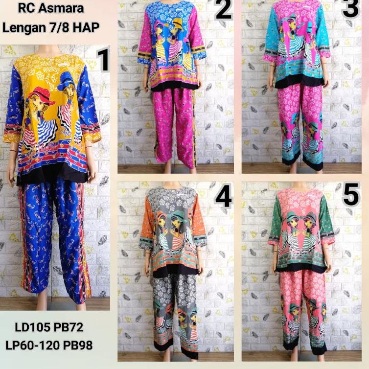 THB.18Oc22ᴺ • RC Asmara Lengan 7/8 HAP LD 110 Adem Busui Friendly BU TEJO 6HT + TAMBU