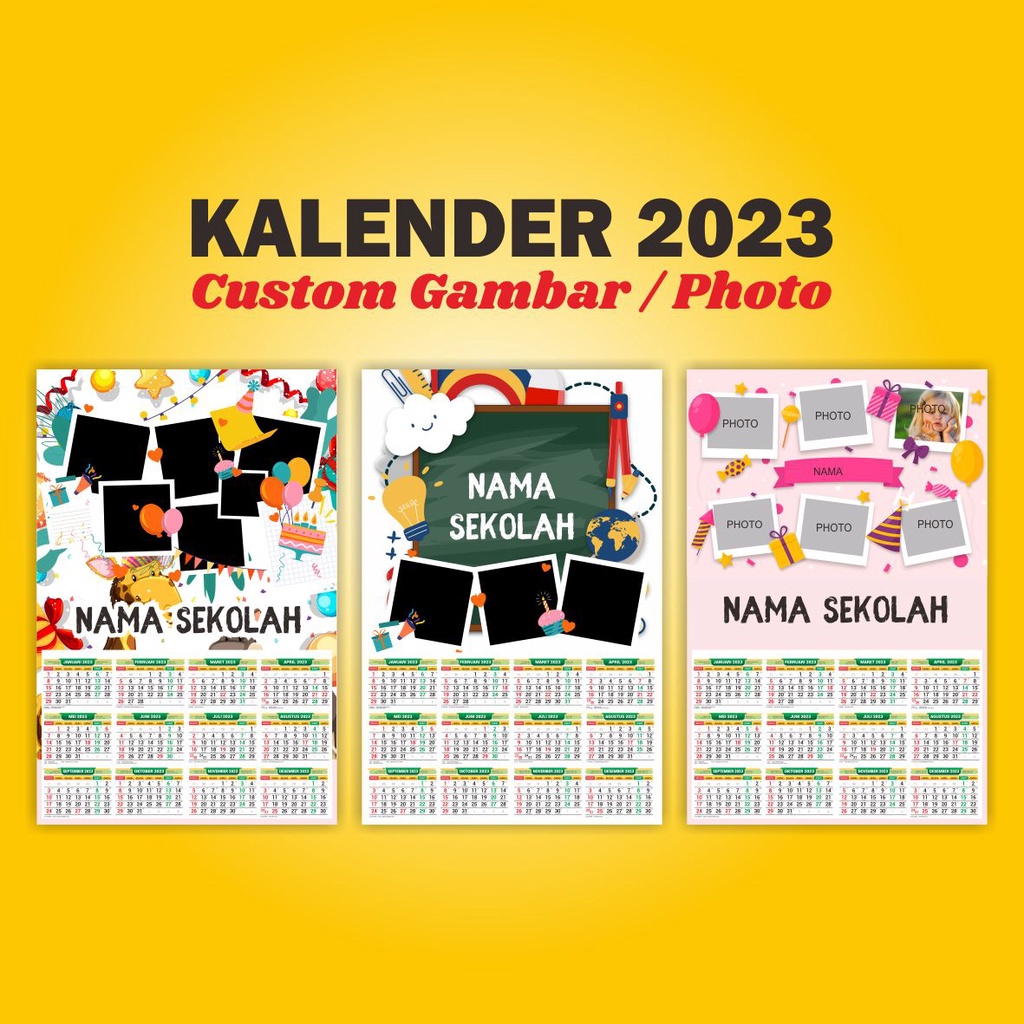 

Cetak KALENDER TEMA ANAK & SEKOLAH - kalender poster - kalender 2023 custom [ tanpa minimal order ]