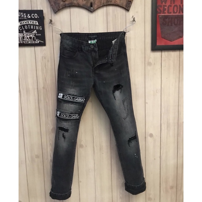 CELANA JEANS DOLCE & GABBANA MADE IN ITALY