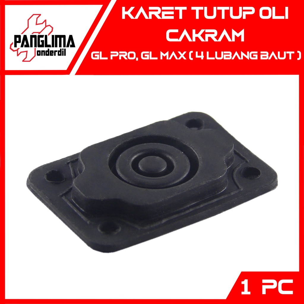 Karet Tutup Oli Cakram GL Pro-GLPro &amp; GL Max-GLMax 4 Lubang Baut Seal-Sil Penutup Atas