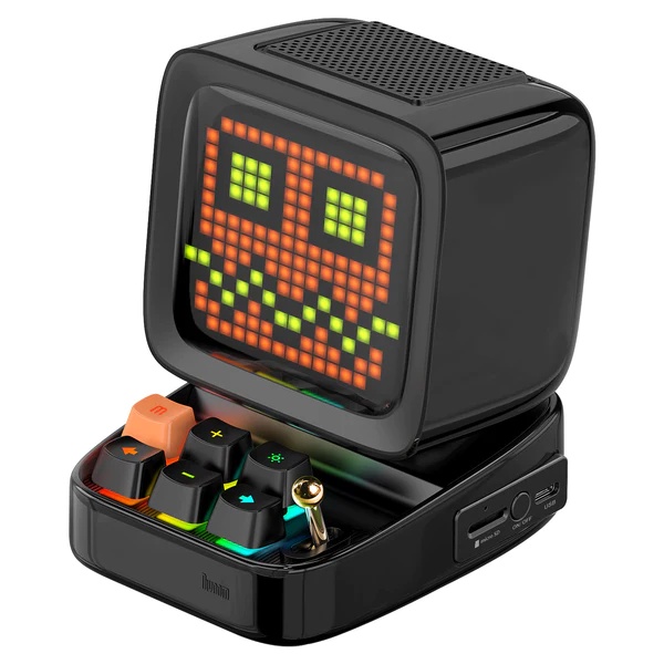 Divoom Ditoo Plus Retro Pixel Art Game Bluetooth Speaker - Garansi Resmi Divoom Indonesia 1 Tahun