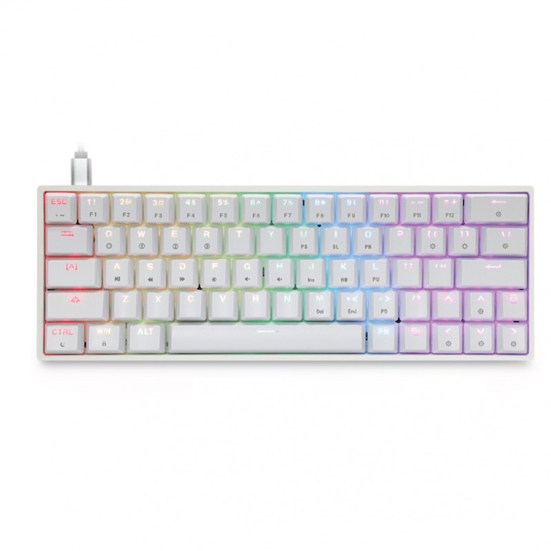 [MODDED] paradox gaming ghost opt64 sk64 optical keyboard brown switch