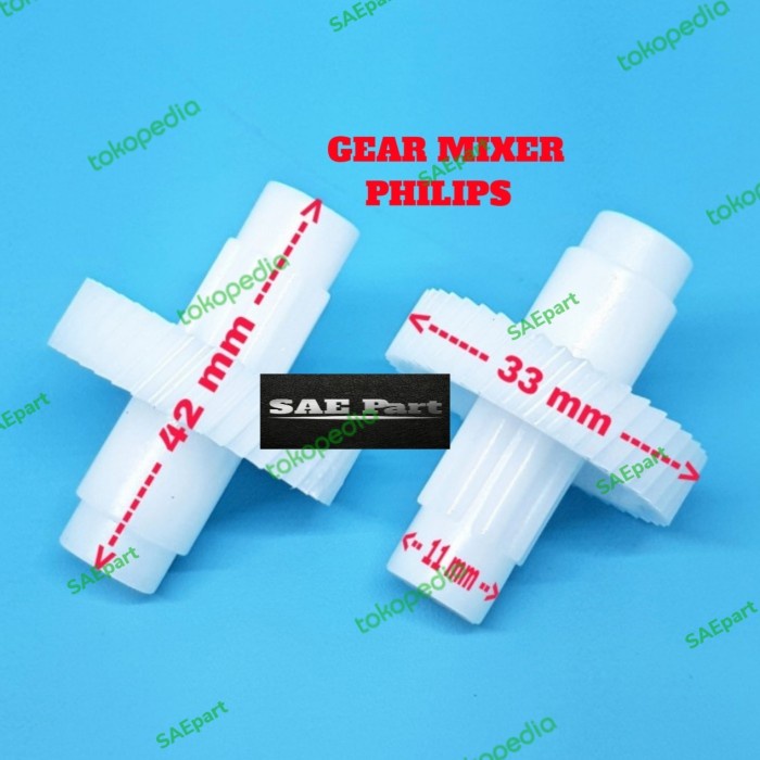 GEAR MIXER PHILIPS CUCINA HR 1530 1538 1500 Gigi mixer Philips