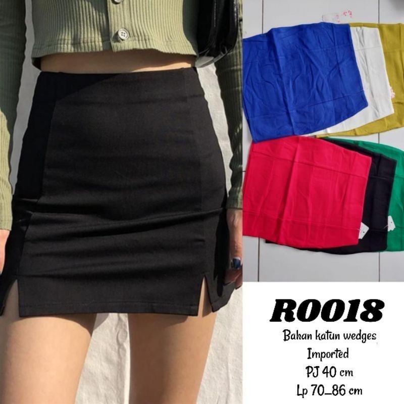 JCMP - R0018 Rok Span * / Rok Mini Wanita Korean Terbaru