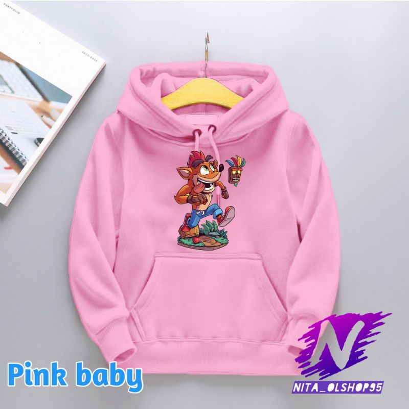 crash bandicot hoodie anak ctr crash bandicoot