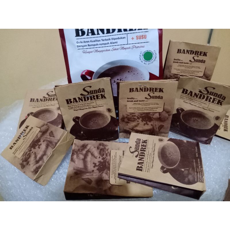 Jual BANDREK SUNDA PREMIUM 10 SACHET Netto 250 g Shopee Indonesia