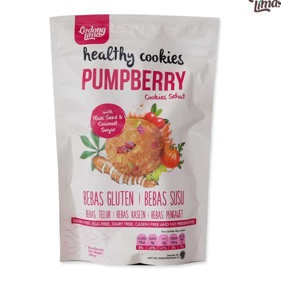

[Keburu Kehabisan Ladang Lima, Gluten Free Pumpberry Cookies (180 gr) ,.,.,.,,