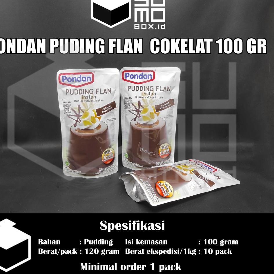 

Paling Laris--Pondan Puding Pudding Flan Cokelat & Mangga 100gram