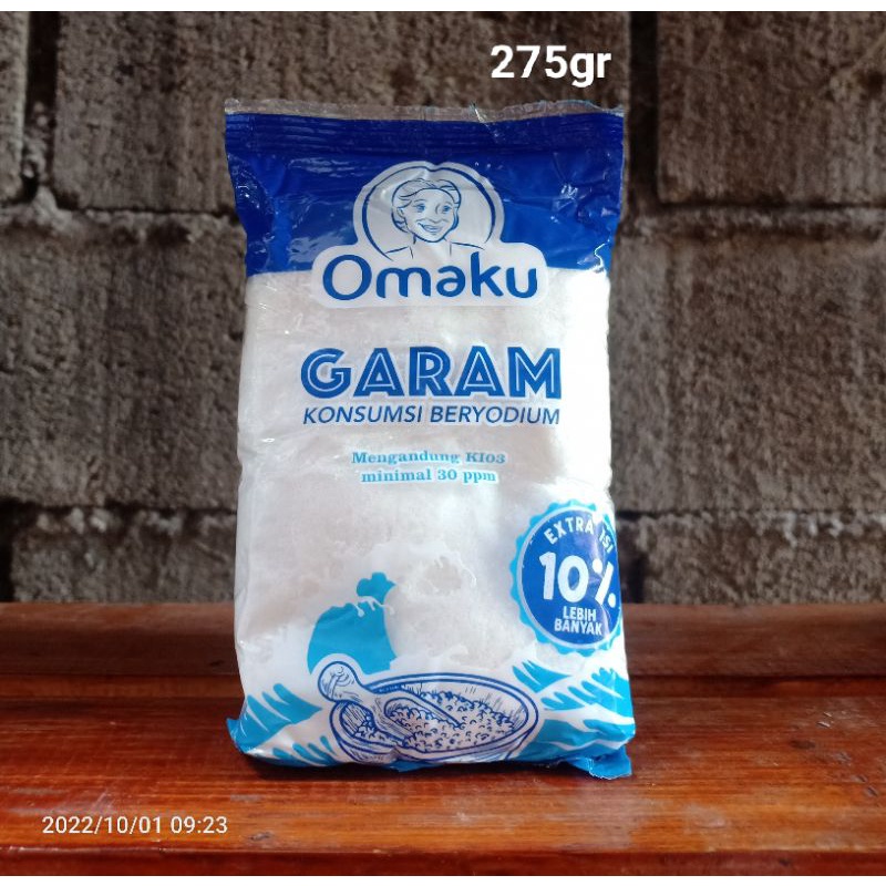 omaku garam konsumsi beryodium 275gr