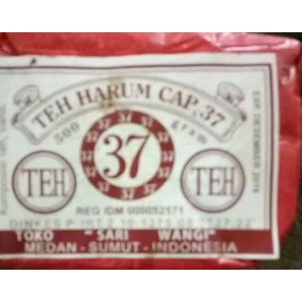 

KODEB6n1M--Teh Harum Cap 37 Medan 250 gram / daun teh kering / teh sari wangi