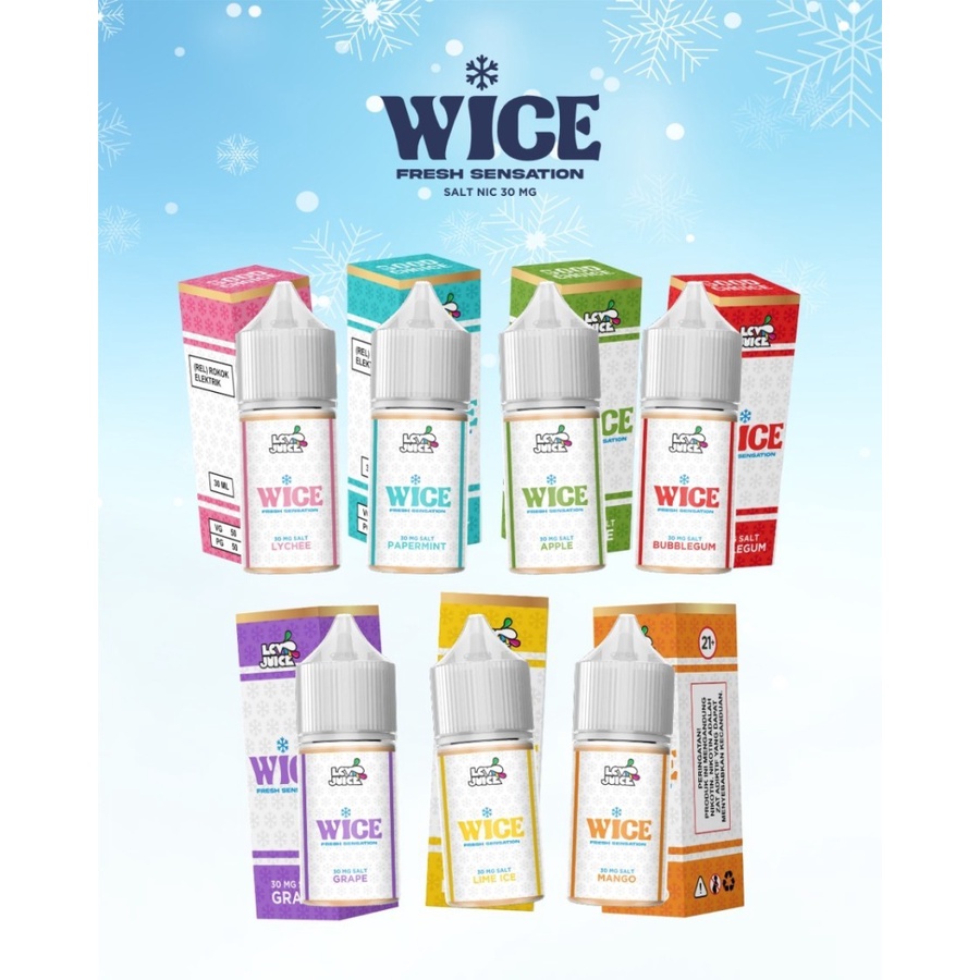 Salt Wice Papermint Saltnic 30ml 30mg by LCV Juice Pods