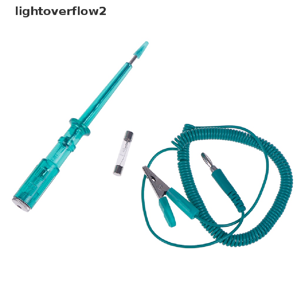 (lightoverflow2) Alat Tester Tegangan Sirkuit Mobil DC