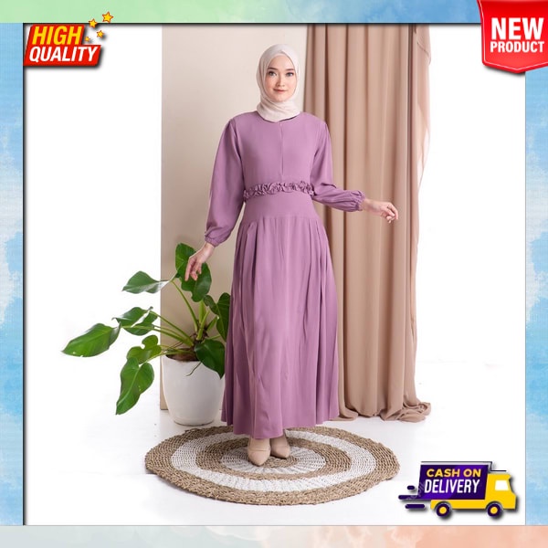 Baju Gamis Wanita Terbaru Gmis Cewek Import Gsmis Remaja Bju Gsmis Bju Gamis Wanita Games Kondangan 