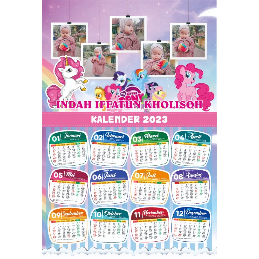 

KALENDER 2024 AESTHETIC KARAKTER UNICORN CUSTOM FOTO & NAMA MURAH CETAK CEPAT