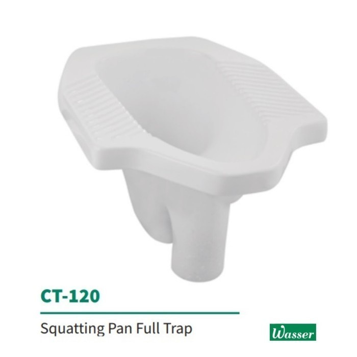 TERBAIK WASSER CLOSET JONGKOK CT 120 KLOSET JONGKOK