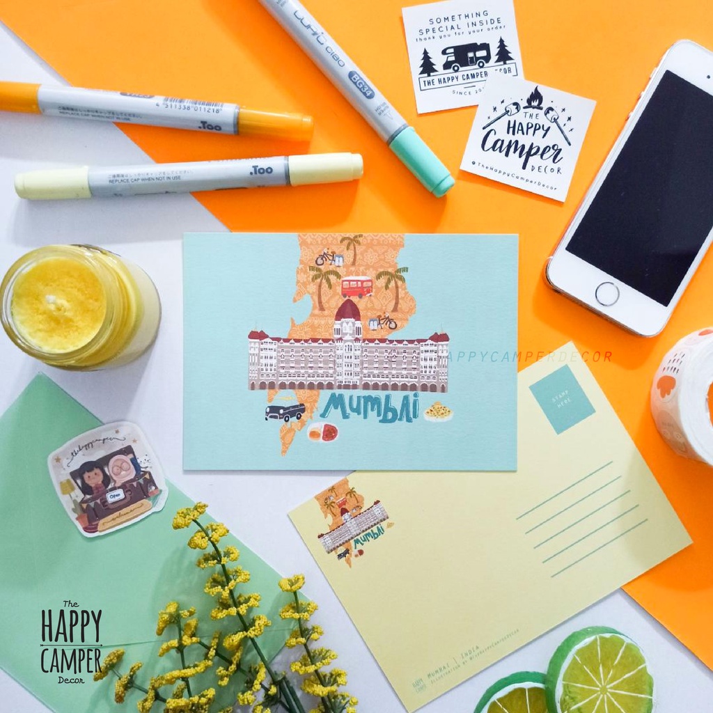 

Mumbai Postcard / Kartu Pos