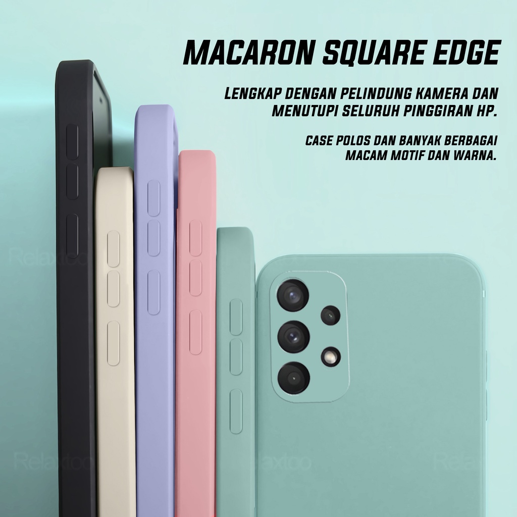 Softcase Macaron TPU (UV021) Oppo A55 A57 2022 A95 4G 5G A74 A16 A15 A15s A54 A53 A52 A92 A5 9 2020 RENO 7 6  5 5F 4 4F A5S A12 A7 A1K F5 F7 F9 F11 PRO A3S CUTE LUCU