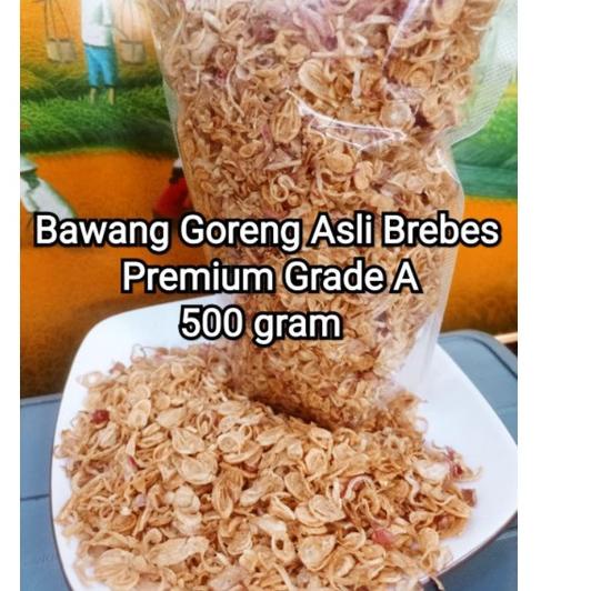 

BAYAR DITEMPAT✔️Bawang Goreng Asli Brebes Premium 500 gram|RA5