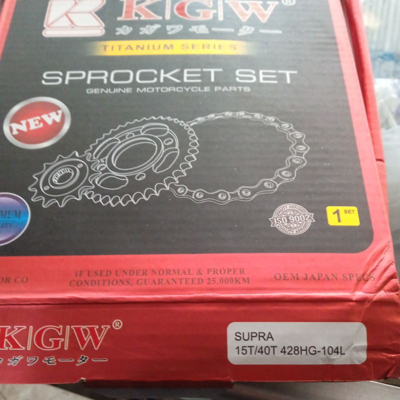 GearSet Baja KGW Supra