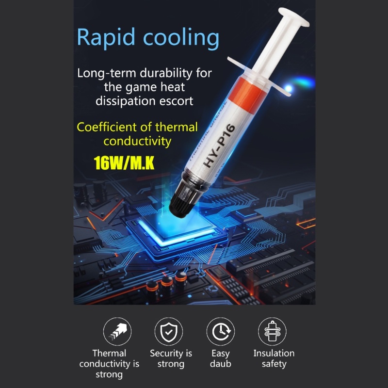 Zzz HY P16 1g Pelumas Silikon Tahan Panas 16W