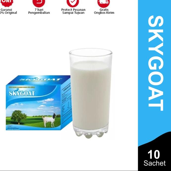 

GRATIS ONGKIR✅Susu Kambing Etawa Bubuk Skygoat Putih | Sky Goat Coklat|RA1