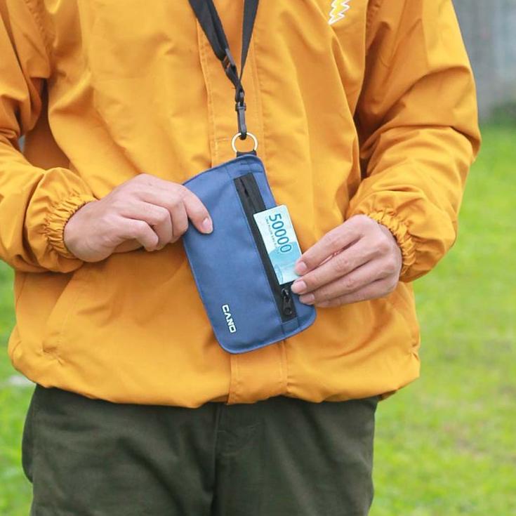 AUTHENTIC Dompet HP Hape Ponsel ID Card Holder Phone Hanging Wallet Kalung Gantung Leher Travel Pouc