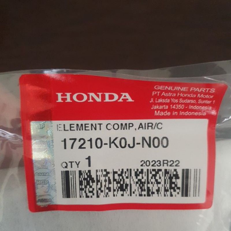 Filter Udara Genio AHM Asli. 17210K0JN00