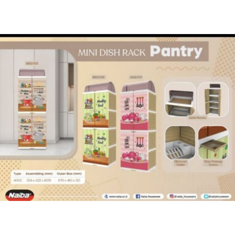 Naiba Mini Dish Rak 4002