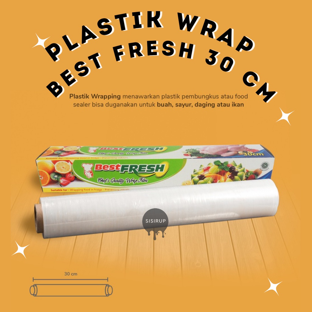 Best Cling Plastik Wrap / Plastic Wrap / Cling Wrap 30 cm