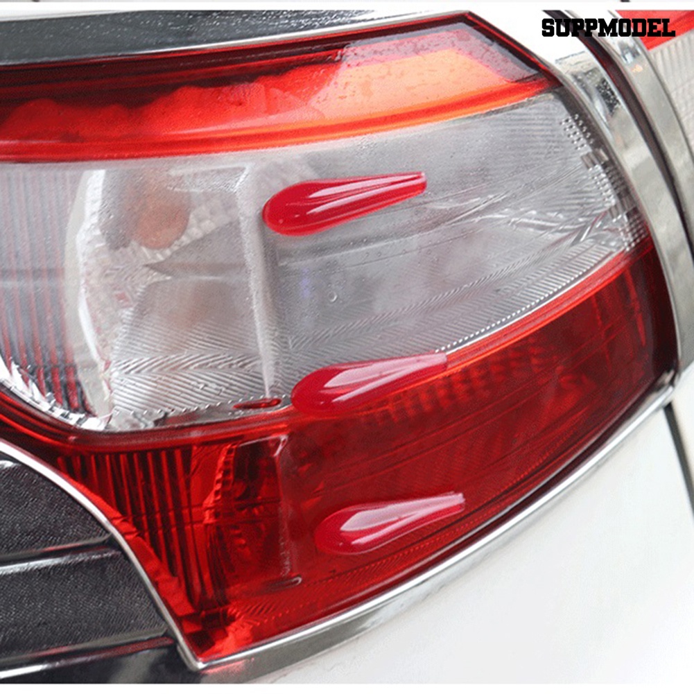 Sm - 6Pcs Stiker Spoiler Airflow Untuk Bumper Mobil Universal