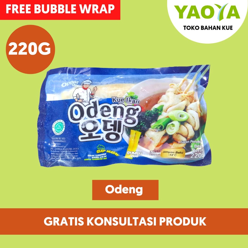 

ADJ KUE IKAN ODENG BUMBU 220G FROZEN