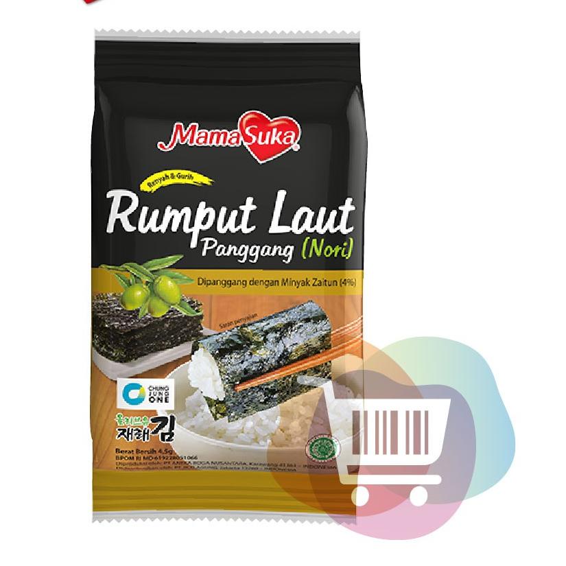 

limited Edition✔️Paket 4 Rasa Mamasuka Rumput Laut Panggang Nori Gim isi 8 Bungkus|KD5