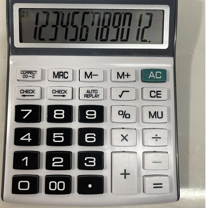 

Update ! Kalkulator CT-933N 12 Digit - Calculator Check Dual 2 Power . . . . . .