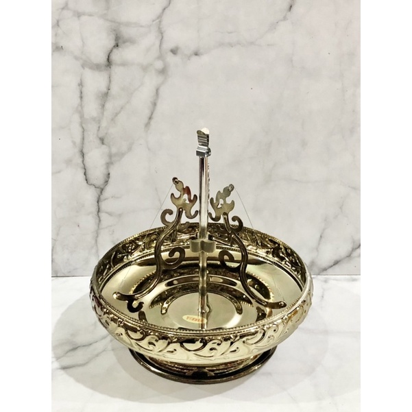 Tempat thakhio thak hio dupa lingkar Taiwan besar tembaga