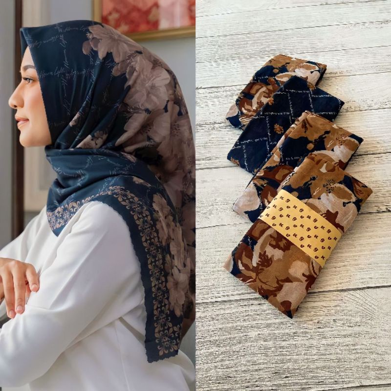 HIJAB VOAL MOTIF / SEGI EMPAT VOAL MOTIF PREMIUM LASER CUT