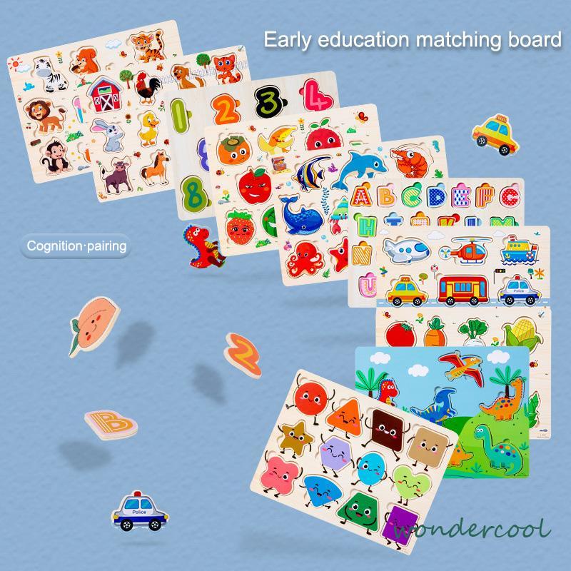 Puzzle Jigsaw Mainan Puzzle Kayu Jigsaw Puzzle Puzzle Anak Wooden Puzzle Wooden Toys Mainan Kayu-Won