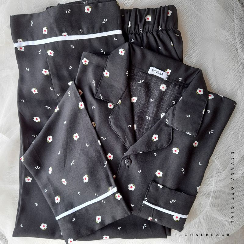 Baju Tidur One Set Panjang | Baju Tidur Panjang | Baju Tidur Korea | One Set Korea | Baju Tidur Wani