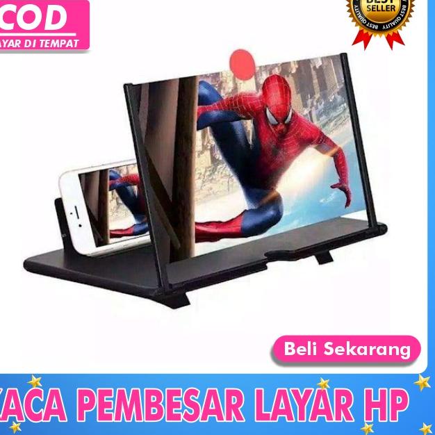 New Stock alat pembesar tampilan layar hp proyektor mini portable untuk hp smartphone handphone andr