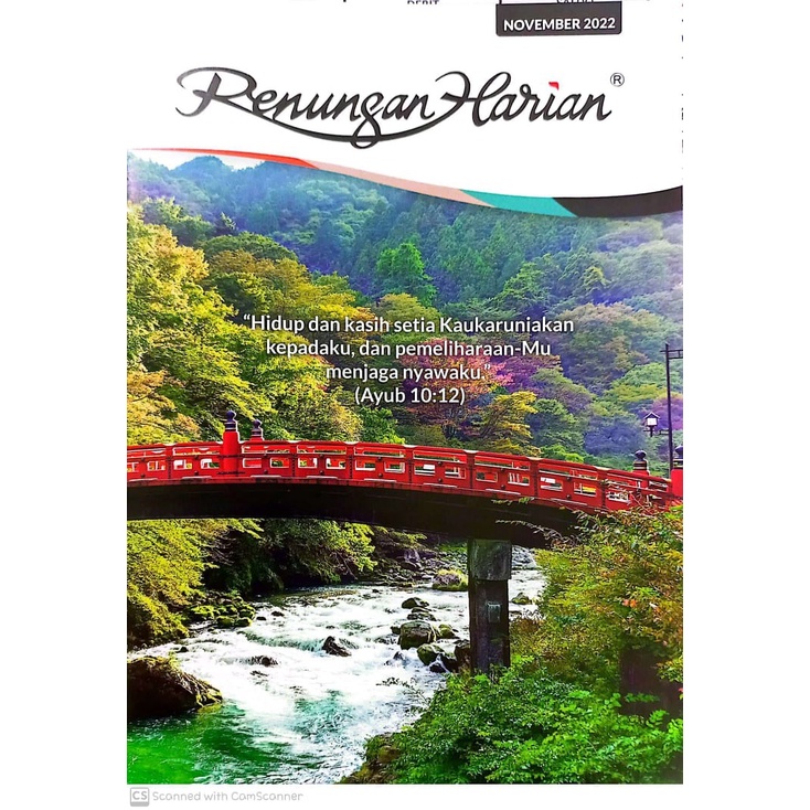 RENUNGAN HARIAN BULAN NOVEMER 2022 YAYASAN GLORIA