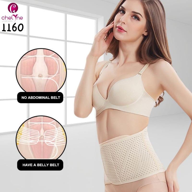 Chelyne Stagen Pelangsing Korset 1160 - Body Shaper Breathable Corset