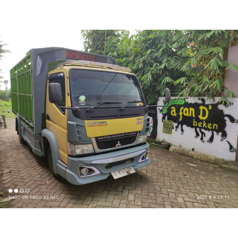 bemper variasi tampa lampu buat truk doble/engkel tinggi 37-38 cm