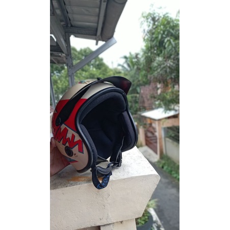 BUSA HELM Yamaha jadul Lawas RX KING ALFA FORCE ONE V80 V75 DT100 DT100B