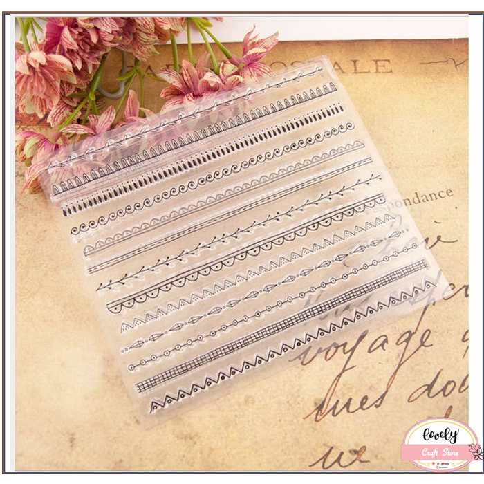 

Cuci Gudang Transparent Silicone Rubber Clear Stamp 28-Card, Art Craft, Scrapbook Terbatas
