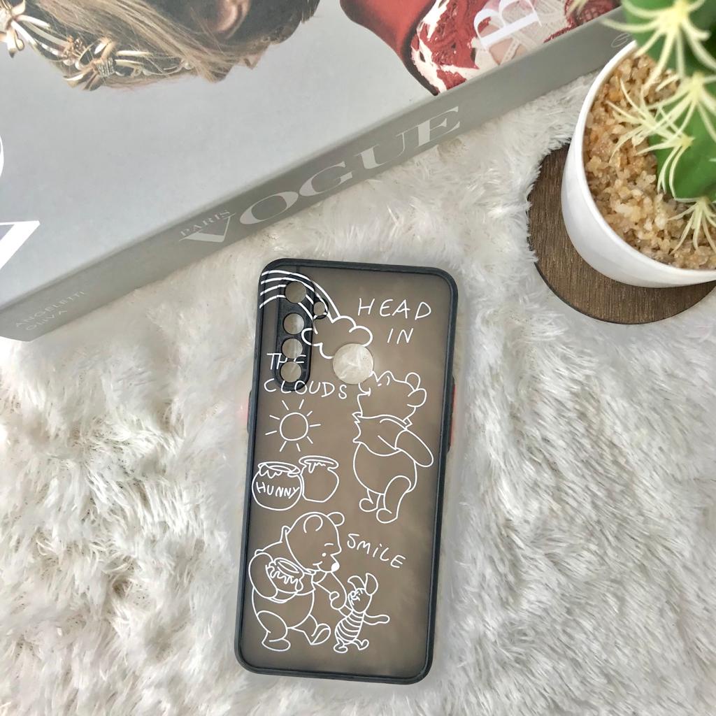 PRINTING HYBRID POOH case iphone 6 7 8 plus x xr xs max 4G 11 12 pro max vivo Y19 Y21S Y33S Y21 20201 Y53S Y51 2020 s1 v9 v15 y12 y15 y17 y20 y20s y20i y12s y30 y50 y53 y91 y93 y95 y91c