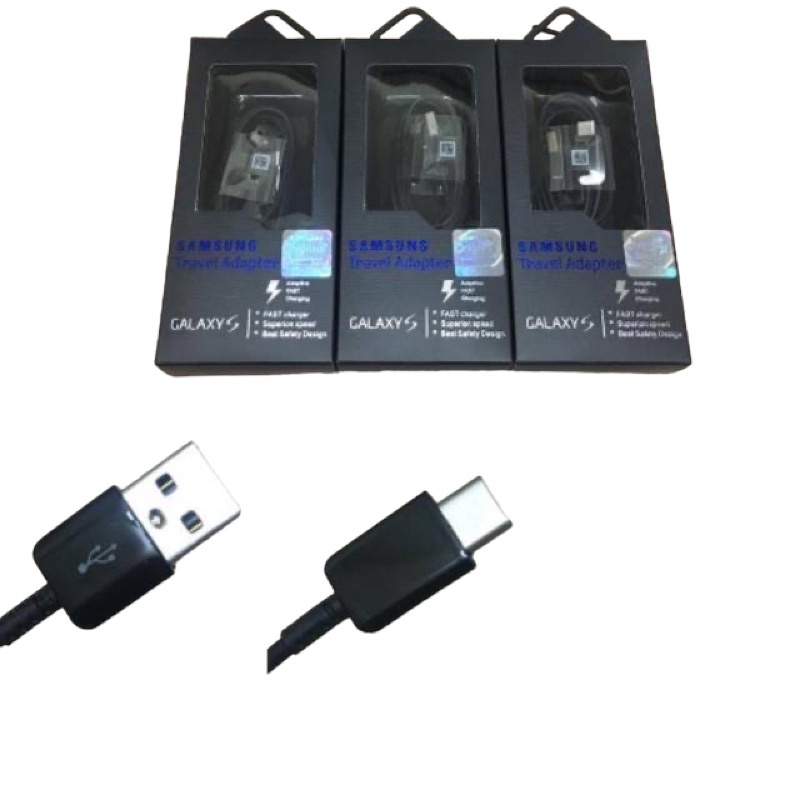 KABEL DATA USB SAMSUNG MURAH S8/S9 TYPE C  FAST CHARGE CABLE DATA USB DATA KABEL SAMSUNG TYPE C S8/S9