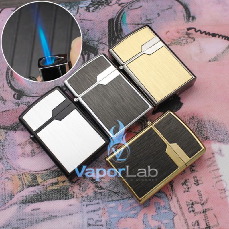 mancis korek api bara las denting jet torch gas lighter polos gift