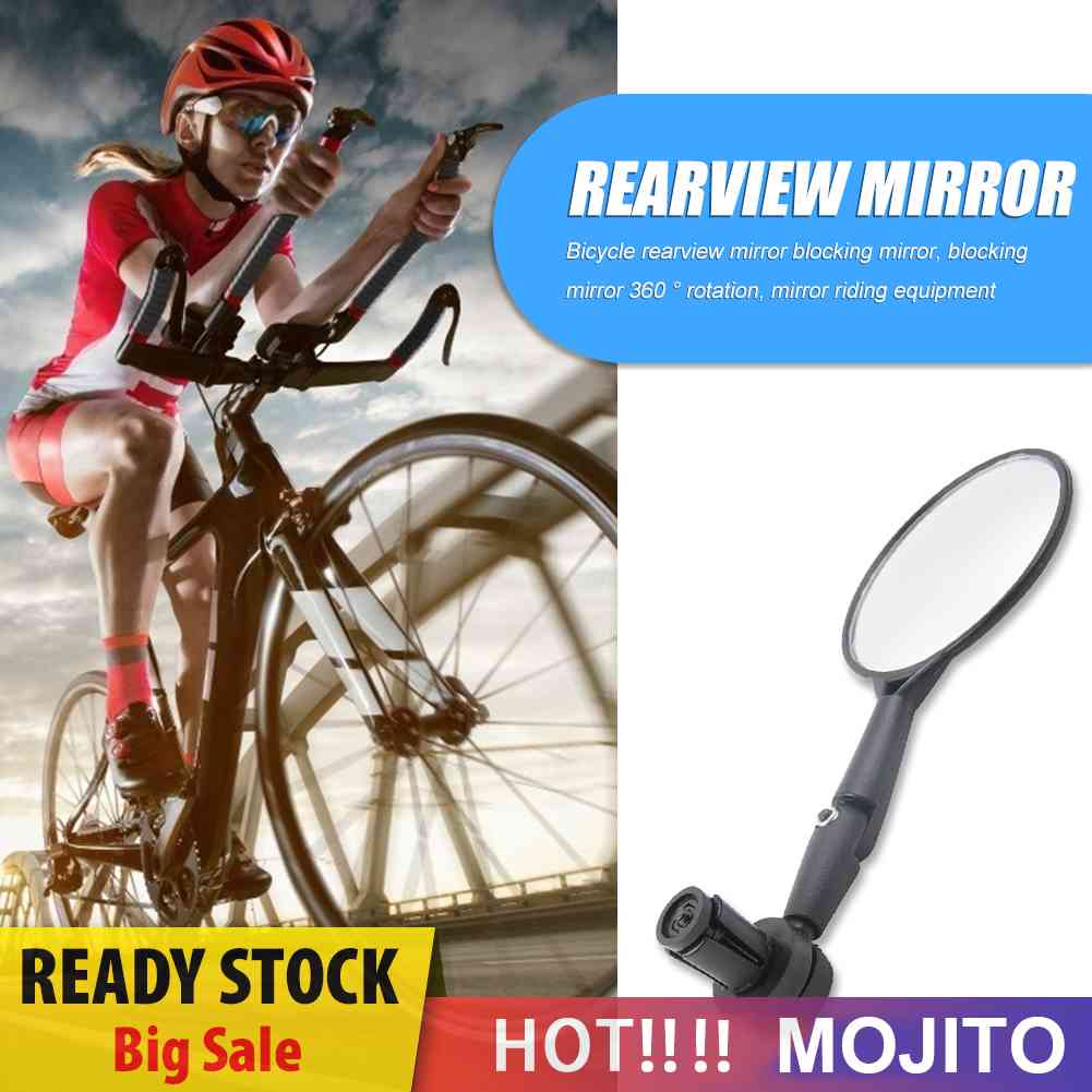 1Pc Kaca Spion Sepeda Dapat Berputar 360 Derajat